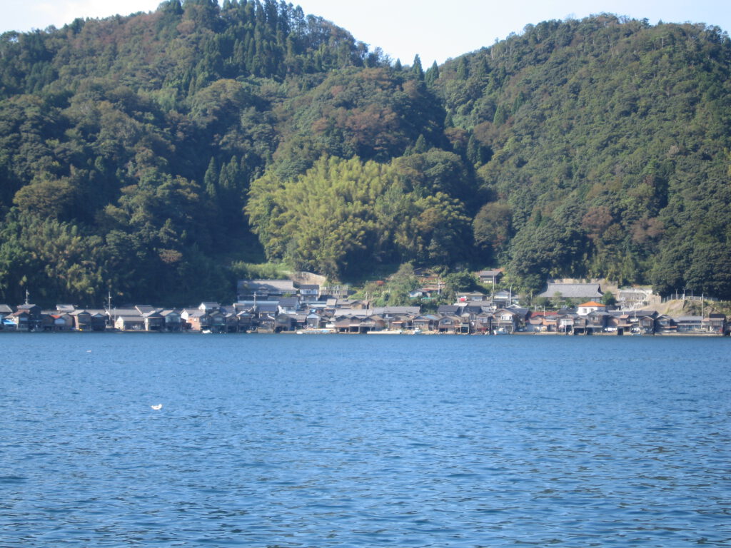 Group of Boathouses in Ine Bay 2