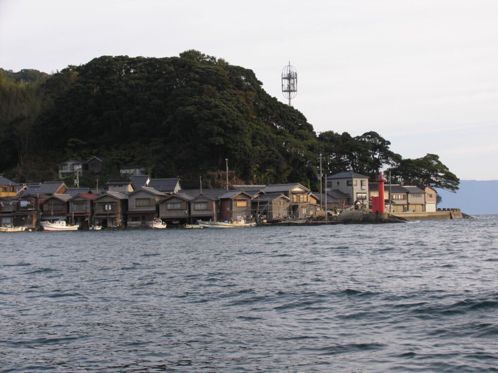 Group of Boathouses in Ine Bay 12