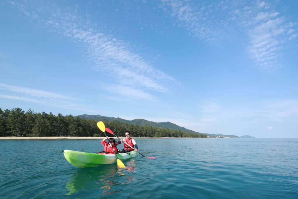 Amanohashidate Sea Kayaking | Photos | Another Kyoto Media Library