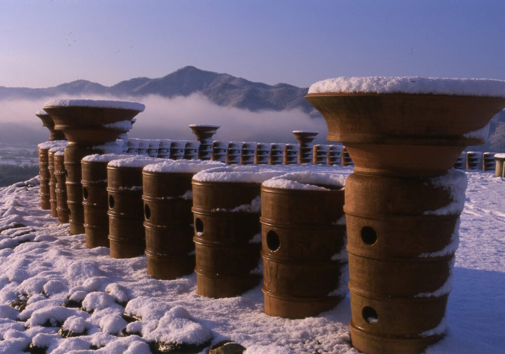 Winter Scenery at the Maruyama Burial Mounds