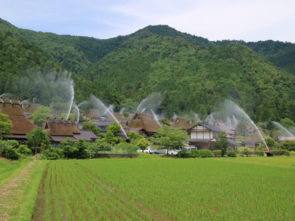 Miyama’s Thatched Village (Kayabuki no Sato) Water Hose Festival