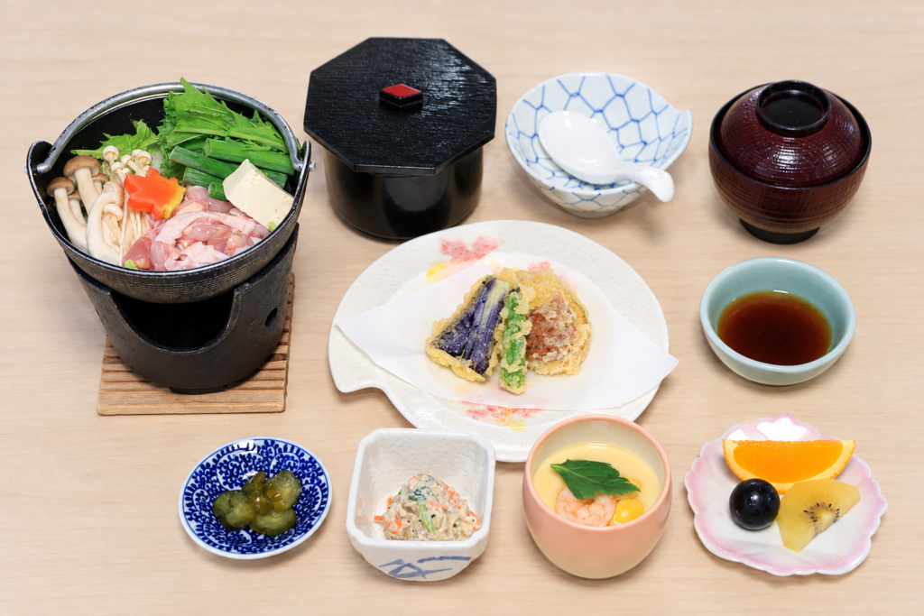 美山：レストラン河鹿荘_山里御膳(団体向け)