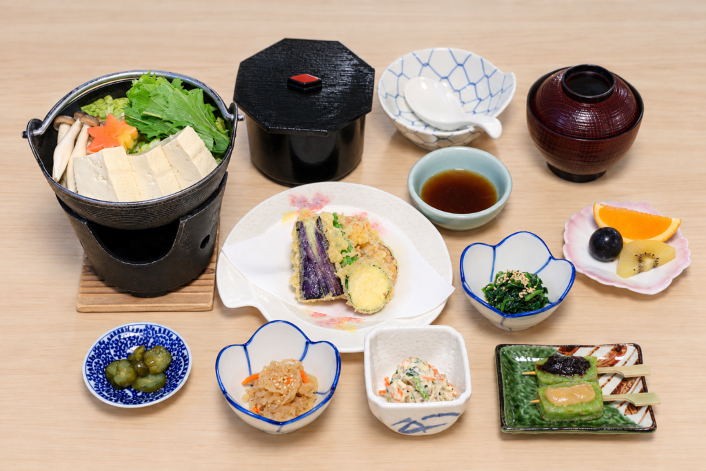 美山：レストラン河鹿荘_精進料理(団体向け)